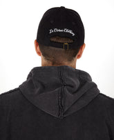 SKULL & ROSES CAP CORDUROY BLACK